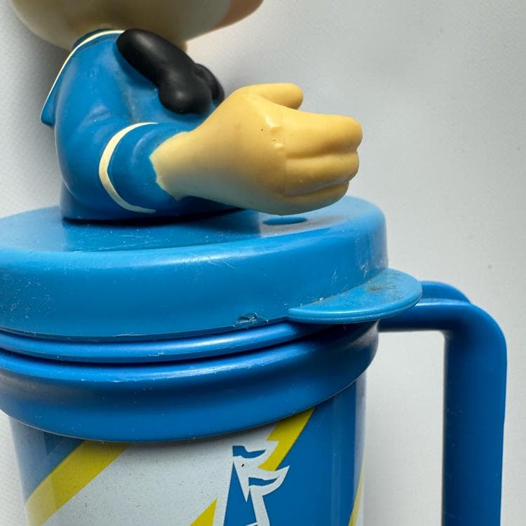ヴィンテージ　ドナルド　ドリンクホルダー　80s　ディズニー