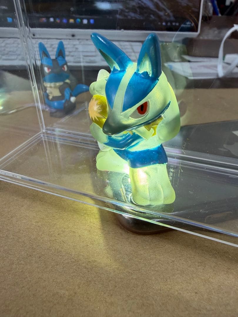 ルカリオ　ポケモンキッズ　クリア　2体セット