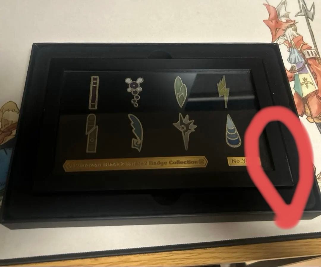 ポケモン　ジムバッジ　ブラック2ホワイト2 BW2　バッジコレクション