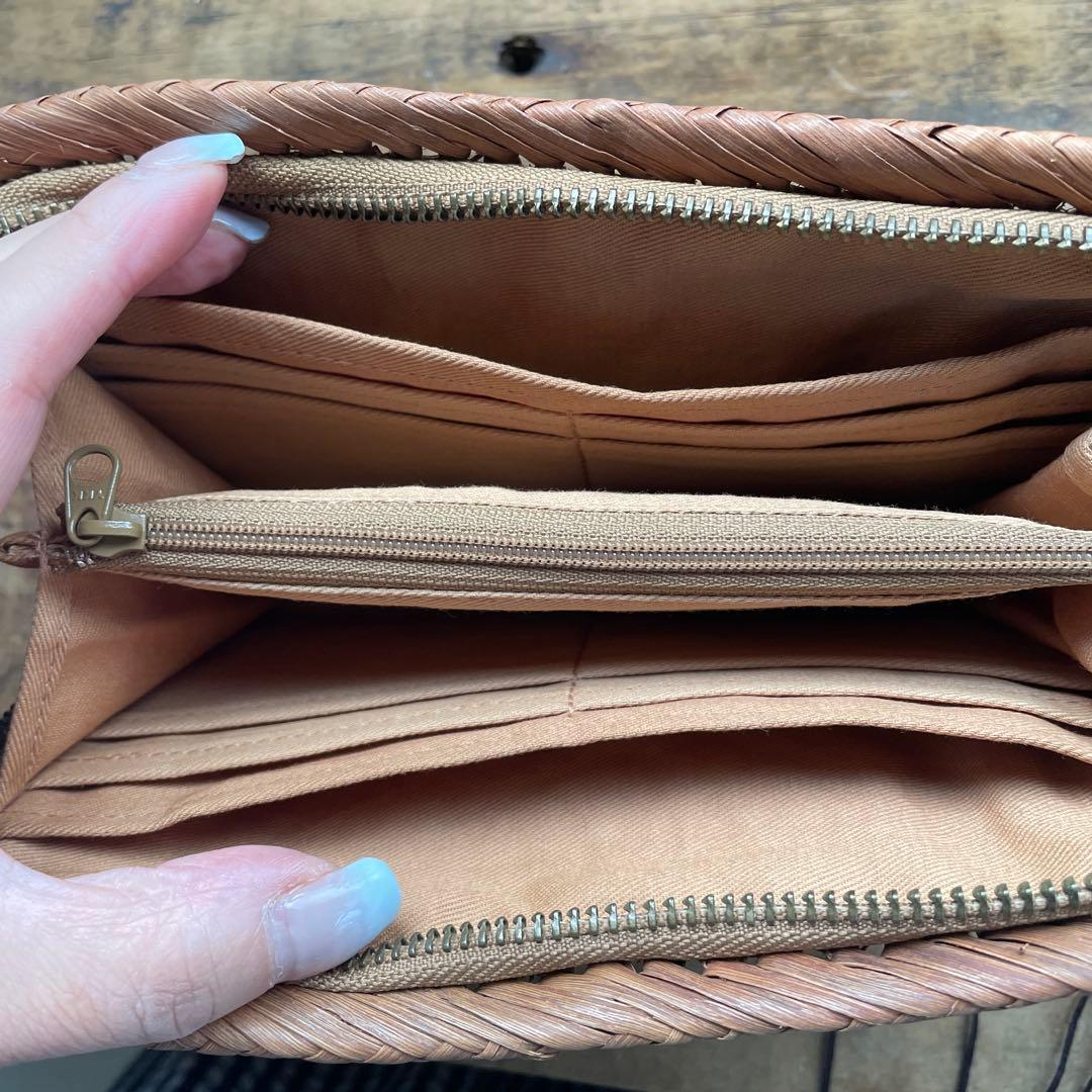 ★美品★山葡萄　長財布　国産　チャーム付き