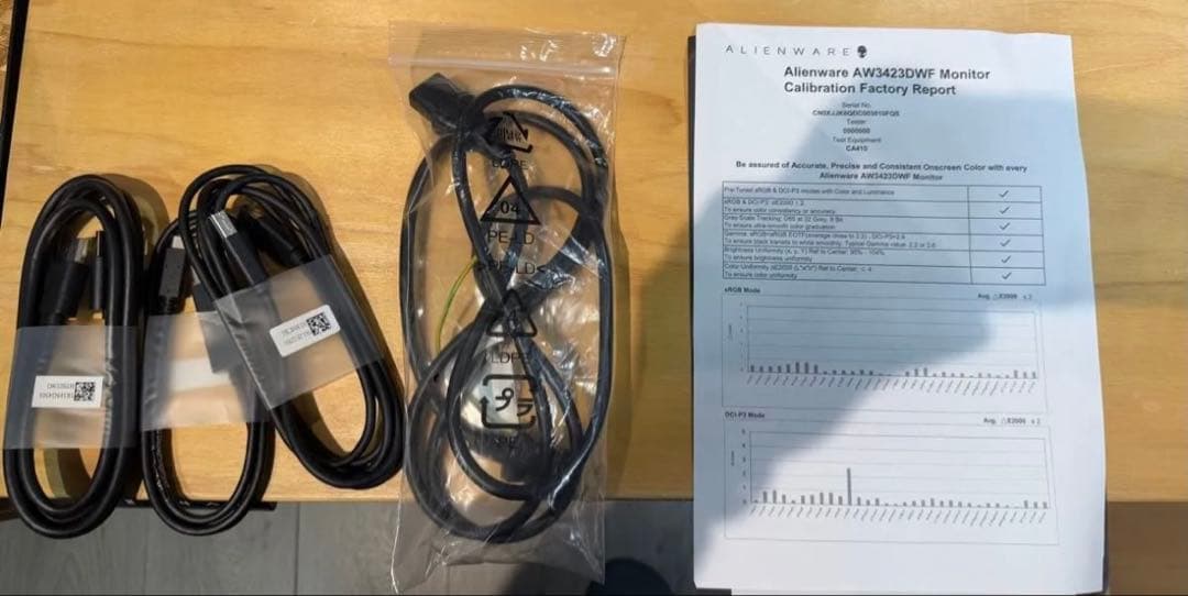 ALIENWARE AW3423DWF ウルトラワイドゲーミングモニター