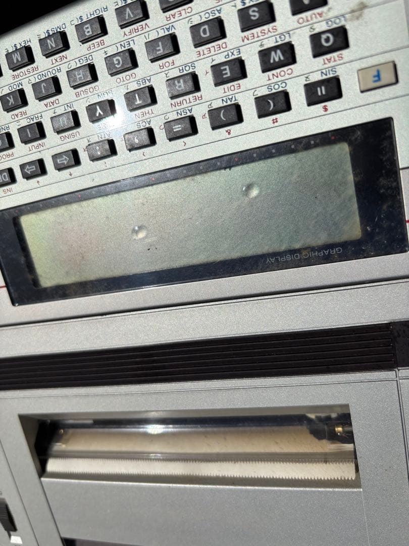 アンティークなCASIO FA-10 PB-770 ポケットコンピュータ 希少