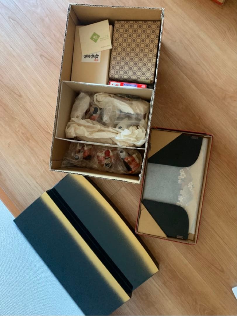 江戸木目込み高級雛人形★八千代雅5人揃 ★祥玉作★掃除グッズ付き★定価15万