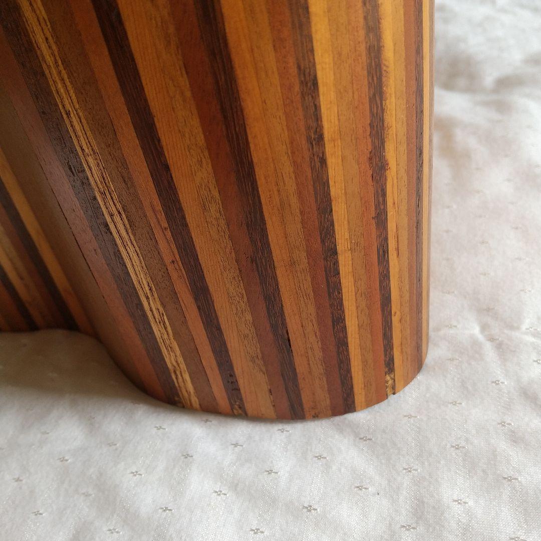 オリジナルアート花器　ー寄木細工ー