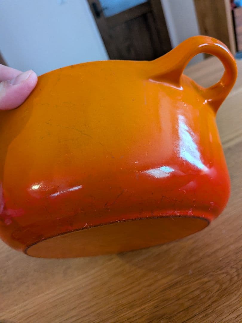 Le Creuset オレンジ 20cm ホーロー鍋
