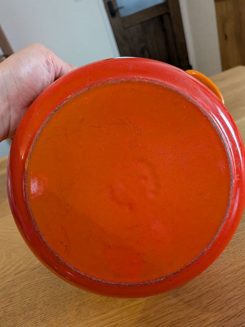 Le Creuset オレンジ 20cm ホーロー鍋