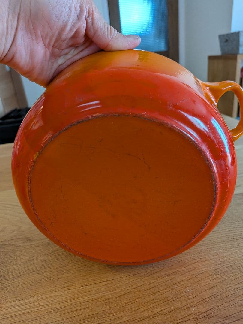 Le Creuset オレンジ 20cm ホーロー鍋