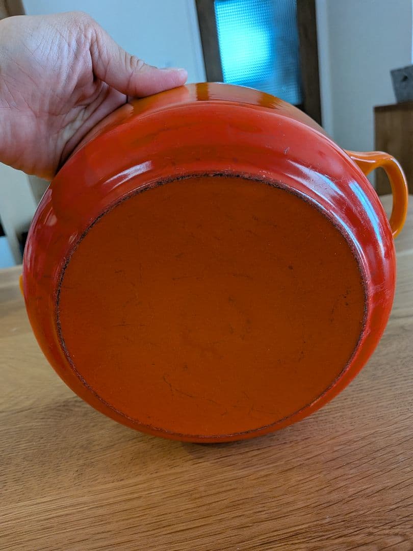 Le Creuset オレンジ 20cm ホーロー鍋