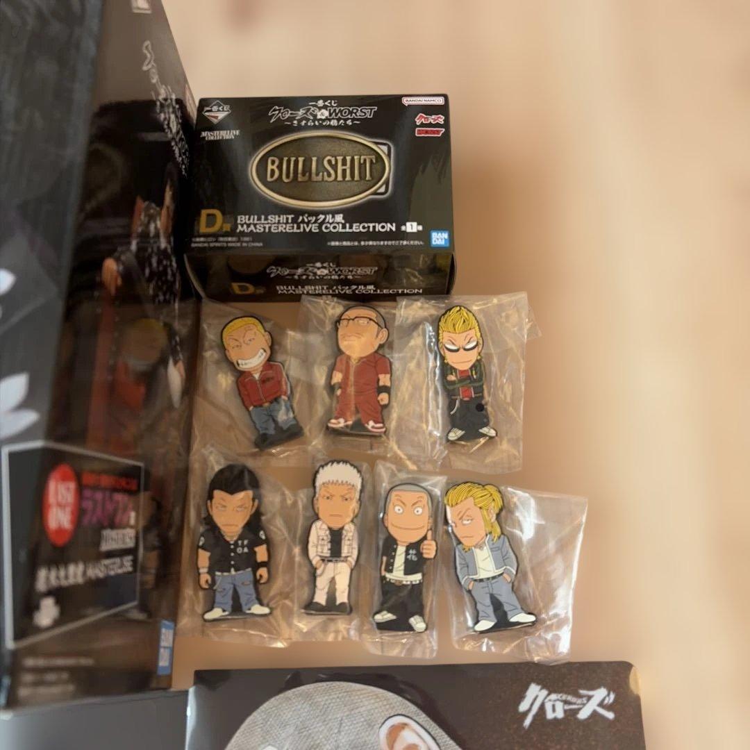 一番くじ クローズ＆WORST さすらいの鴉たち　フィギュアB賞ラストワンセット