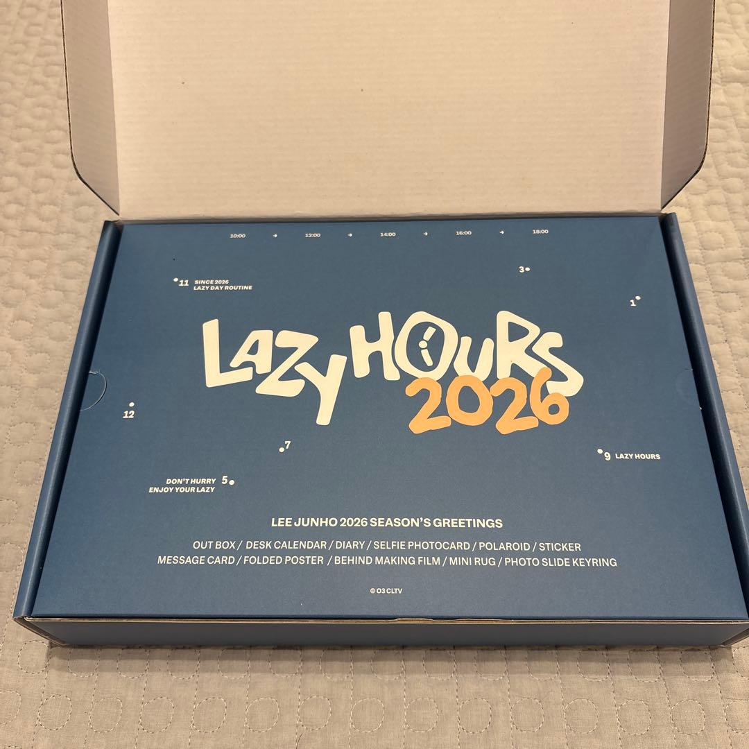 LEE JUNHO 2026 SEASON GREETINGSシーグリ
