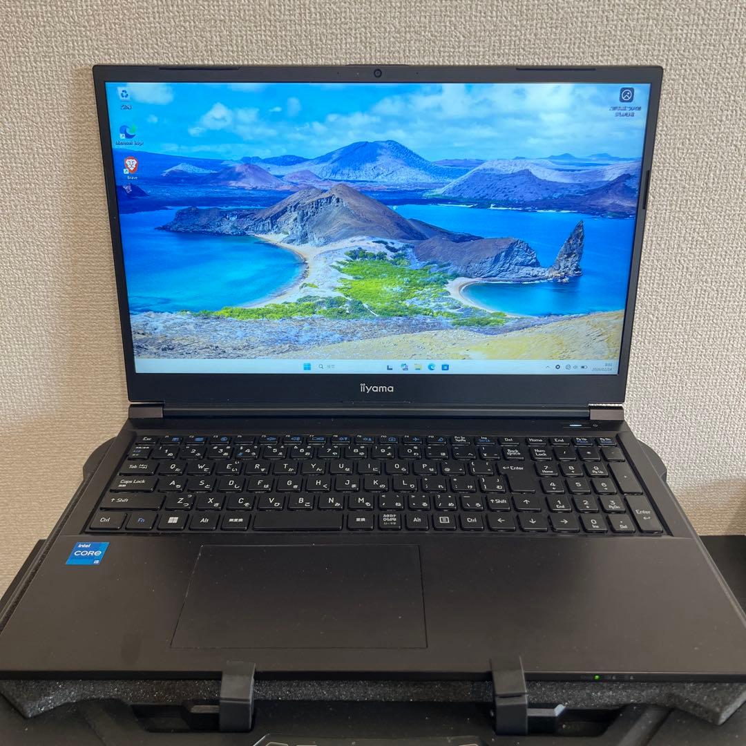 iiyama 第12世代 i5 15型 フルHD ノートパソコン ハイスペック