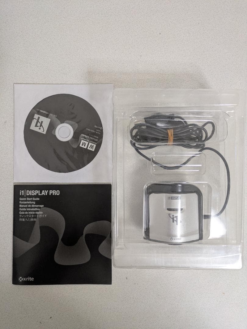 x-rite i1 DISPLAY PRO キャリブレーション