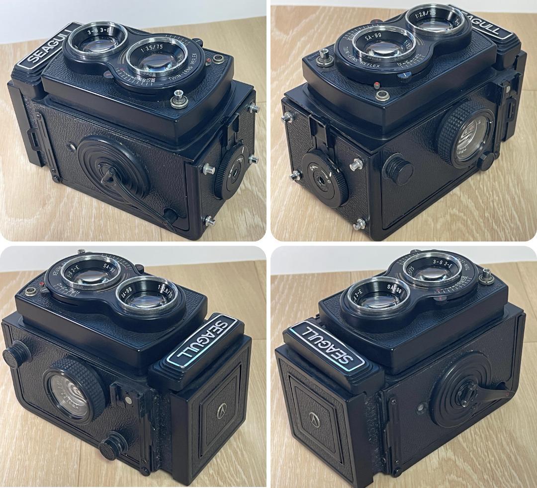 【訳アリ実用品】 シーガル SEAGULL 4A-105 二眼レフカメラ