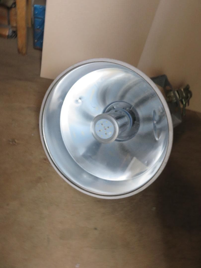 Panasonic YA54115耐塩害丸型HID投光器LED新品改造型中古