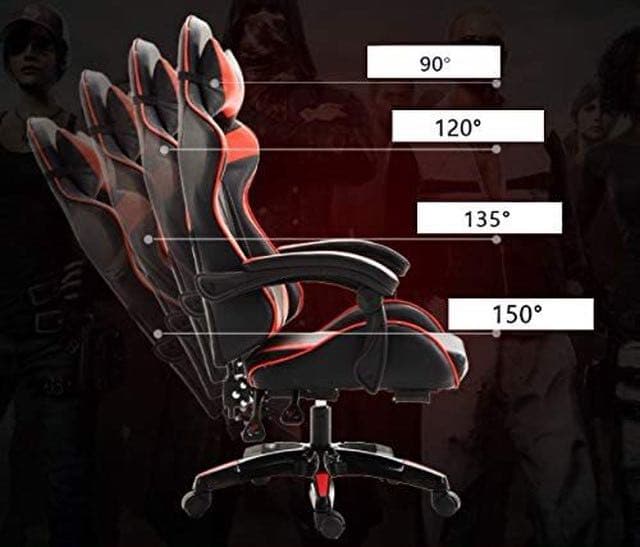 新品未使用 ゲーミングチェア 在宅ワーク 椅子 オフィス リクライニング