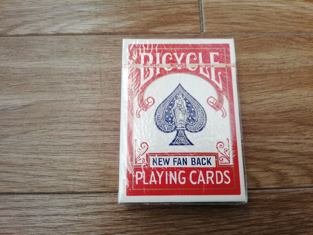 オハイオ白テープ●Bicycle New Fan Back トランプ