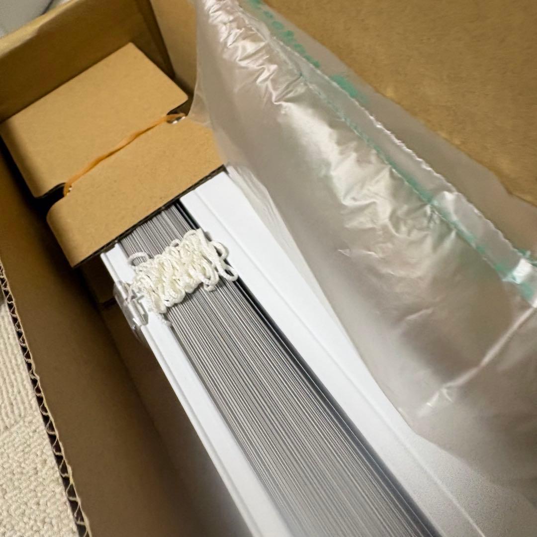 【新品未使用】ブラインド ホワイト 幅100×縦150