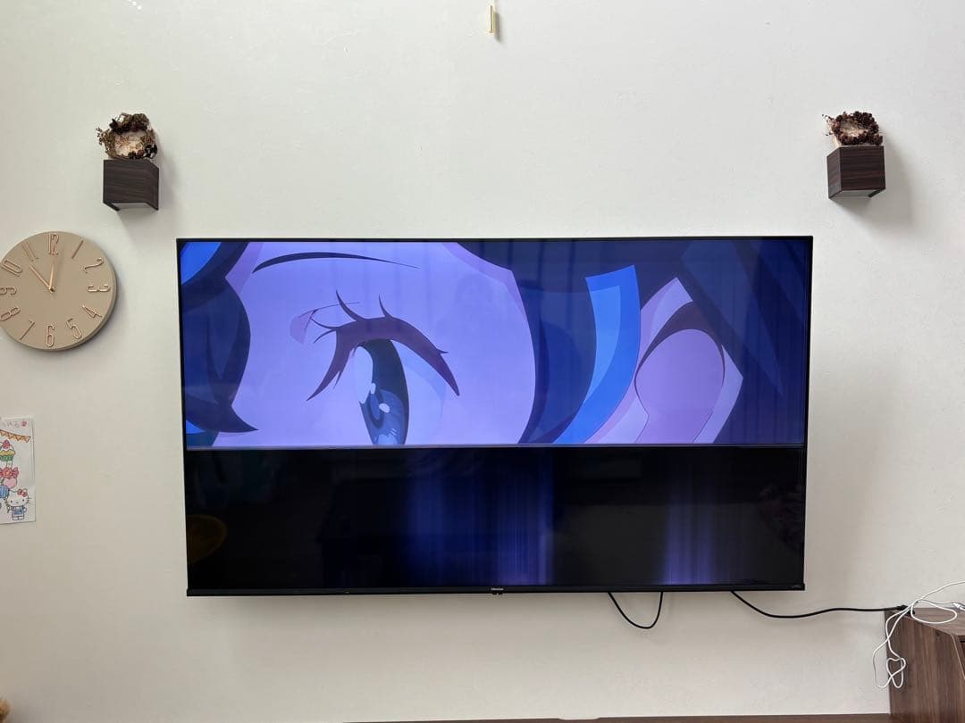 ハイセンス　65インチ液晶テレビ　4K 2023年製【ジャンク】