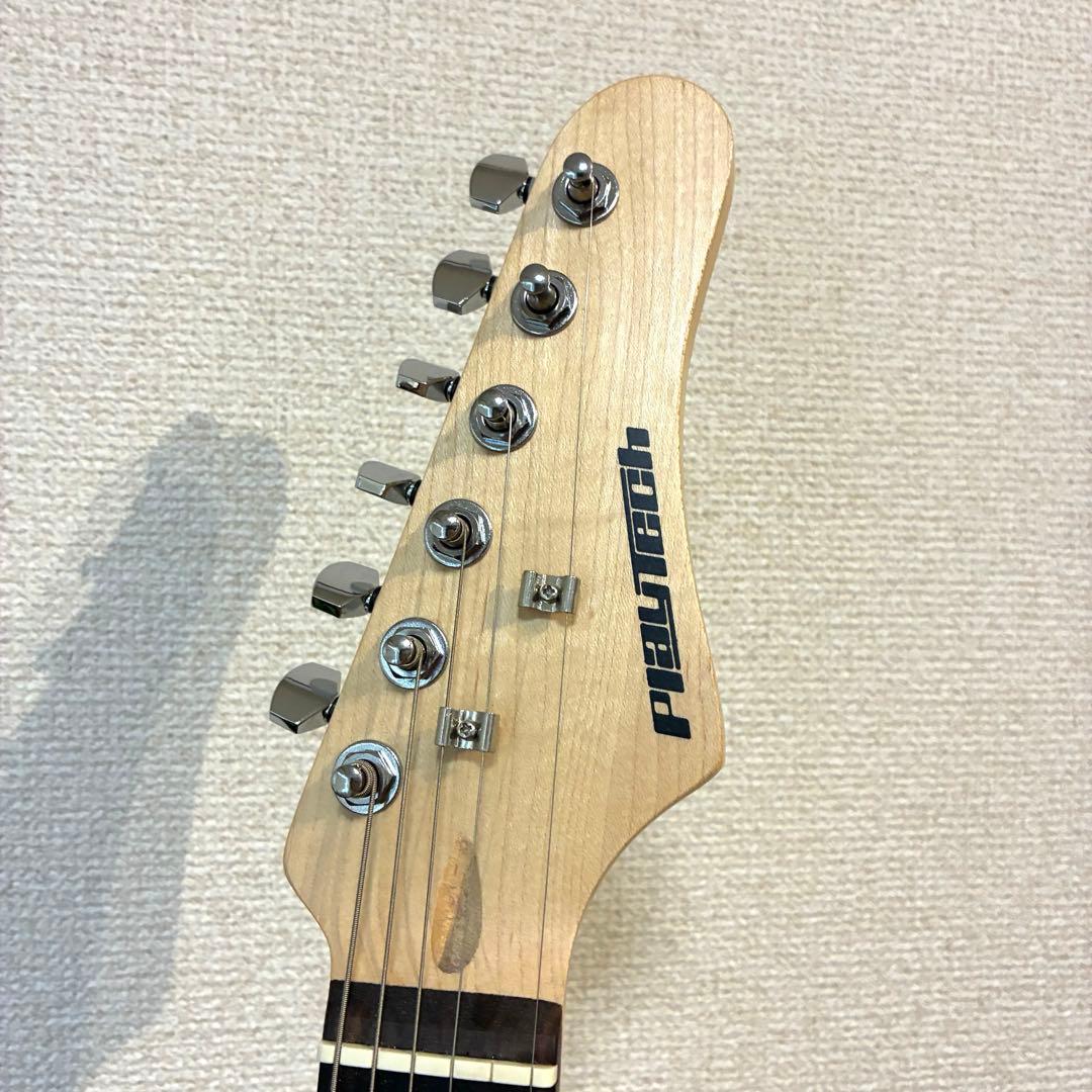 プレイテック ストラトキャスター エレキギター サンバースト