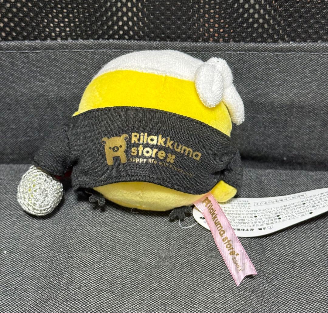 リラックマストア限定 リバーシブルぬいぐるみ キイロイトリ福岡パルコ店5周年記念