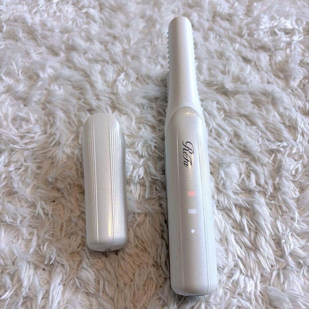 ReFa 美品✨リファ フィンガーアイロン ST（充電式）　ホワイト