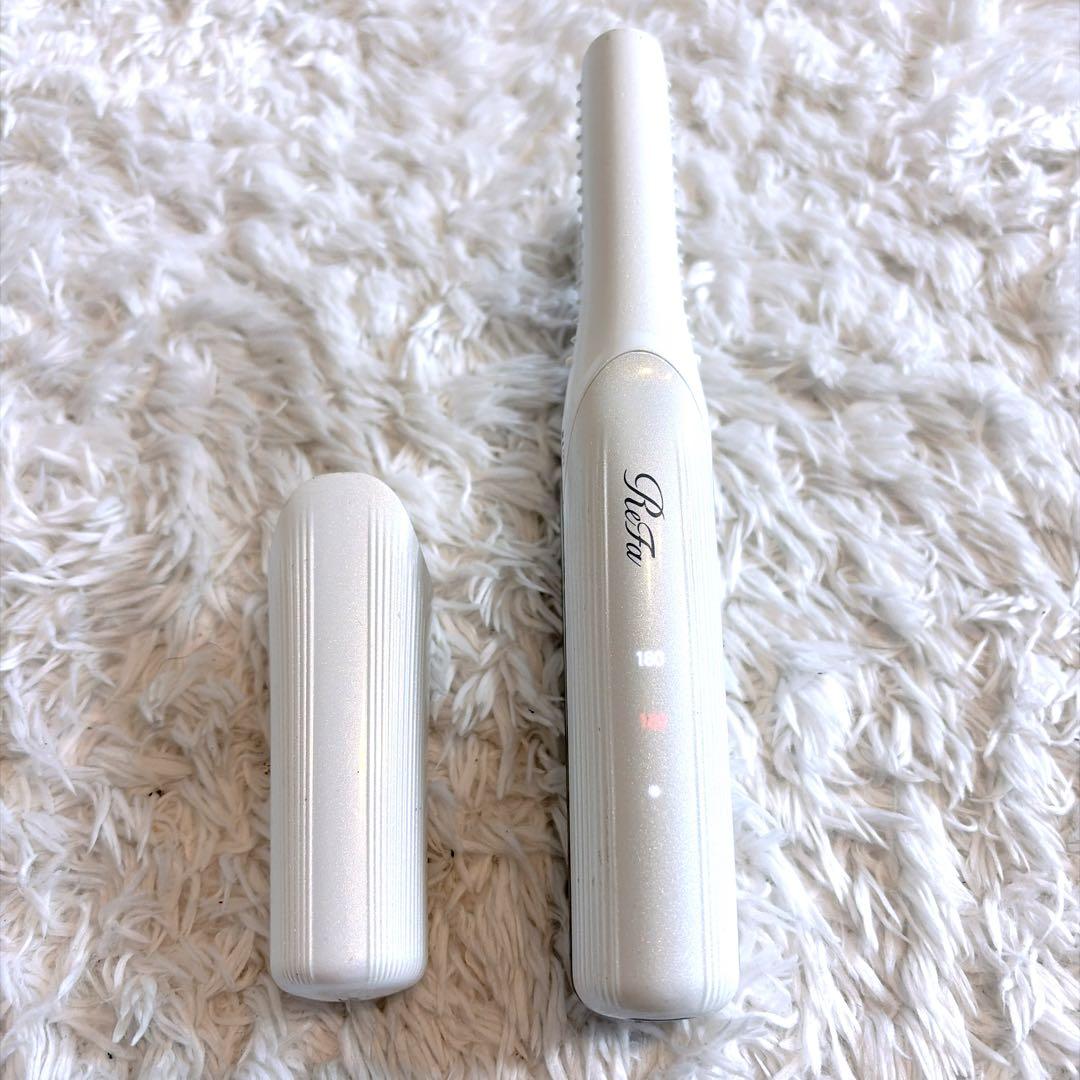 ReFa 美品✨リファ フィンガーアイロン ST（充電式）　ホワイト