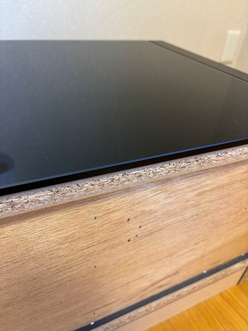 テレビボード ガラス天板