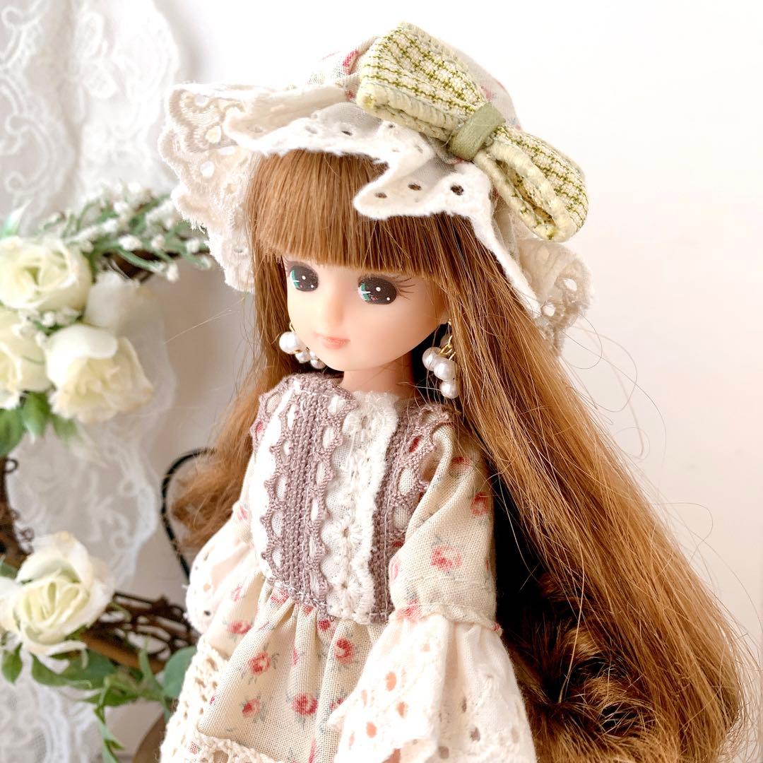 リカちゃんハンドメイド服★カントリードレス★