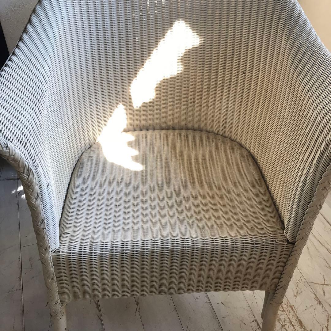 アンティーク　ラタンチェア