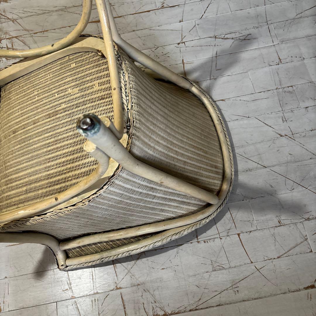 アンティーク　ラタンチェア