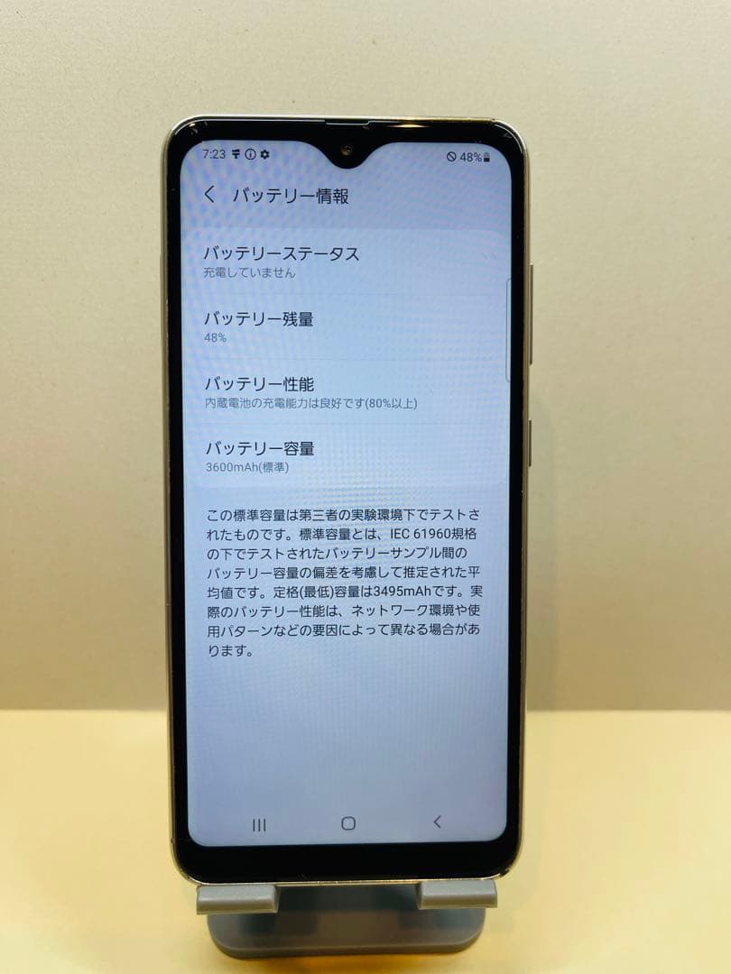 Galaxy A21 SC-42A 31336 スマートフォン本体simフリー