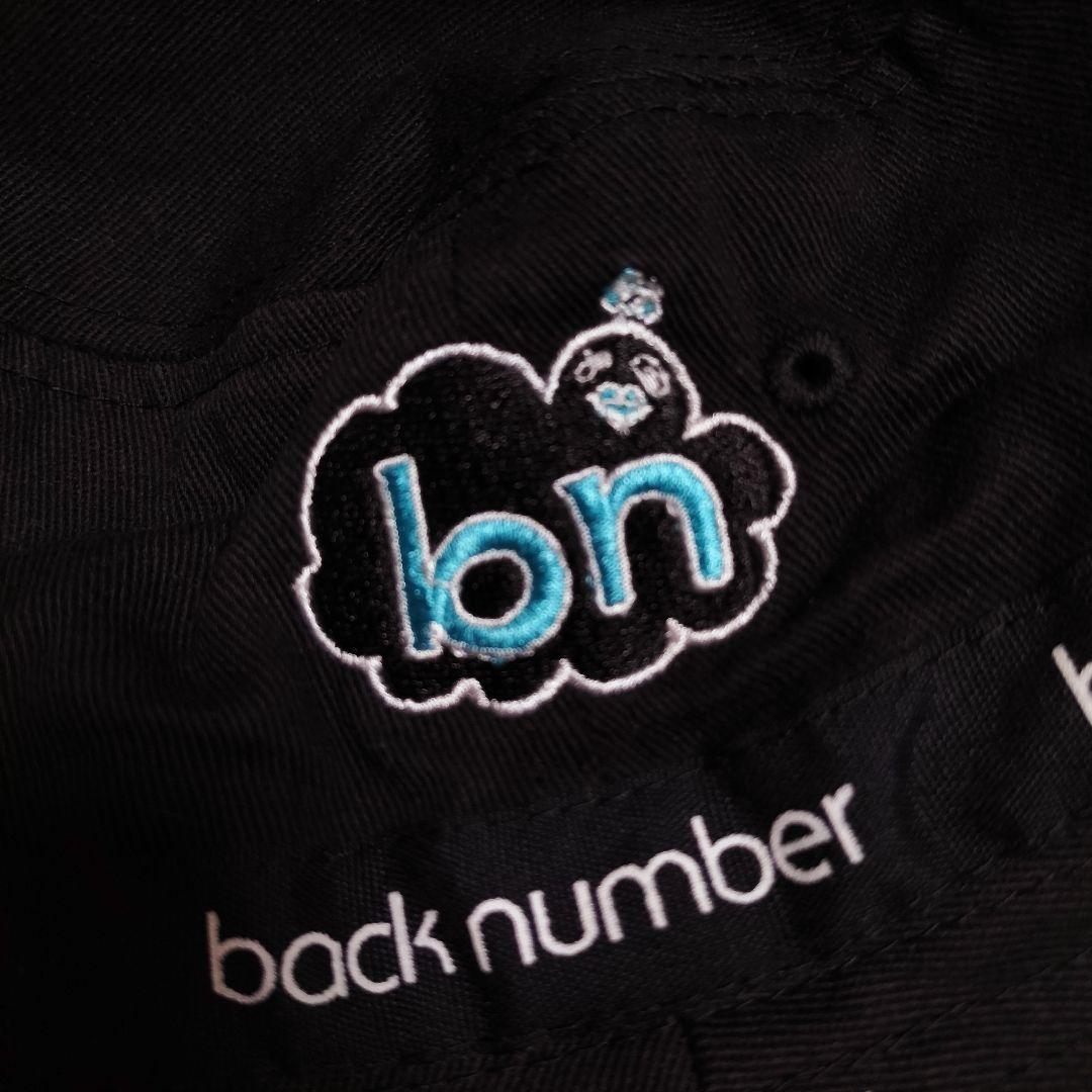 back number 依与吏の手描きbn帽子 ブラック　バケットハット　黒