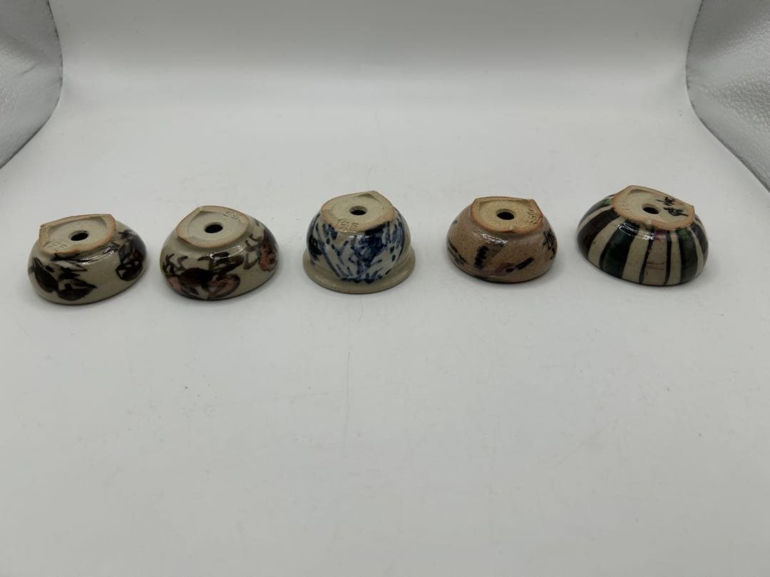 是好鉢展3 春季特売 陶器製盆栽土台 5個セット