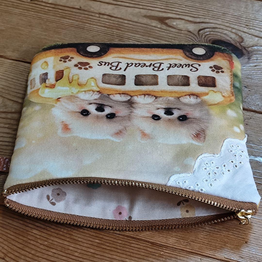 (専用ページ)ポメラニアンちゃんとひよこのふんわりファスナーポーチ、16