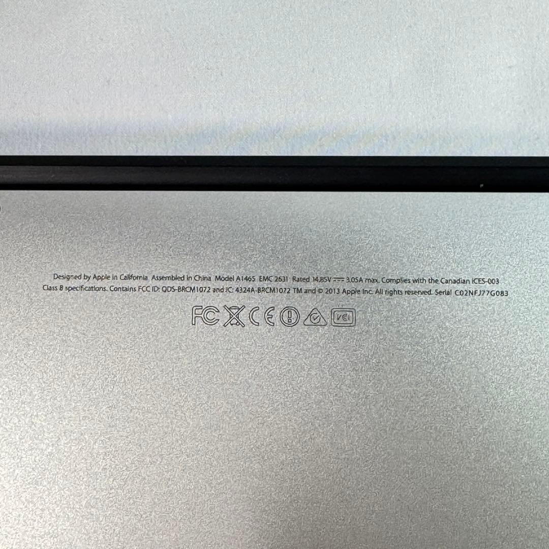 MacBook Air 11インチ A1465 128GB SSD