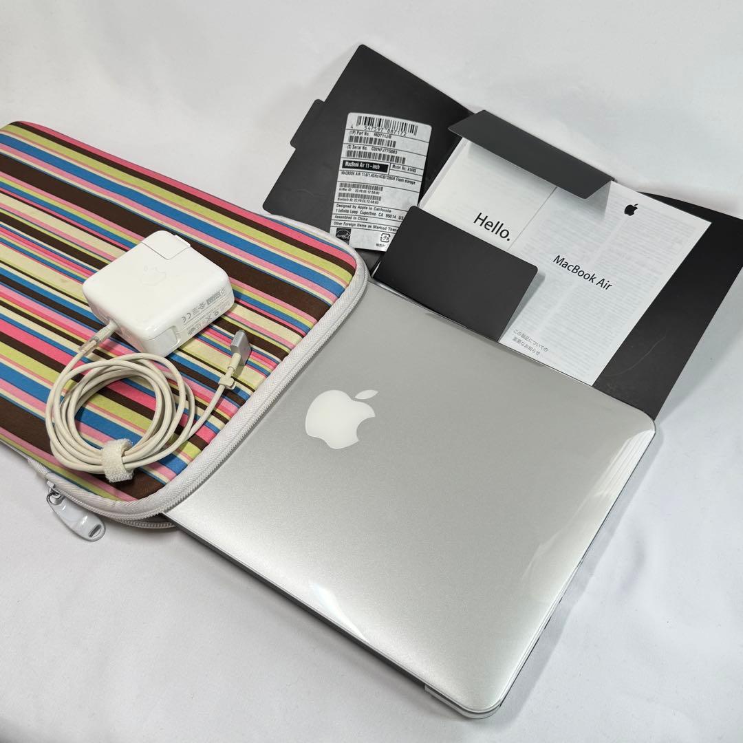MacBook Air 11インチ A1465 128GB SSD