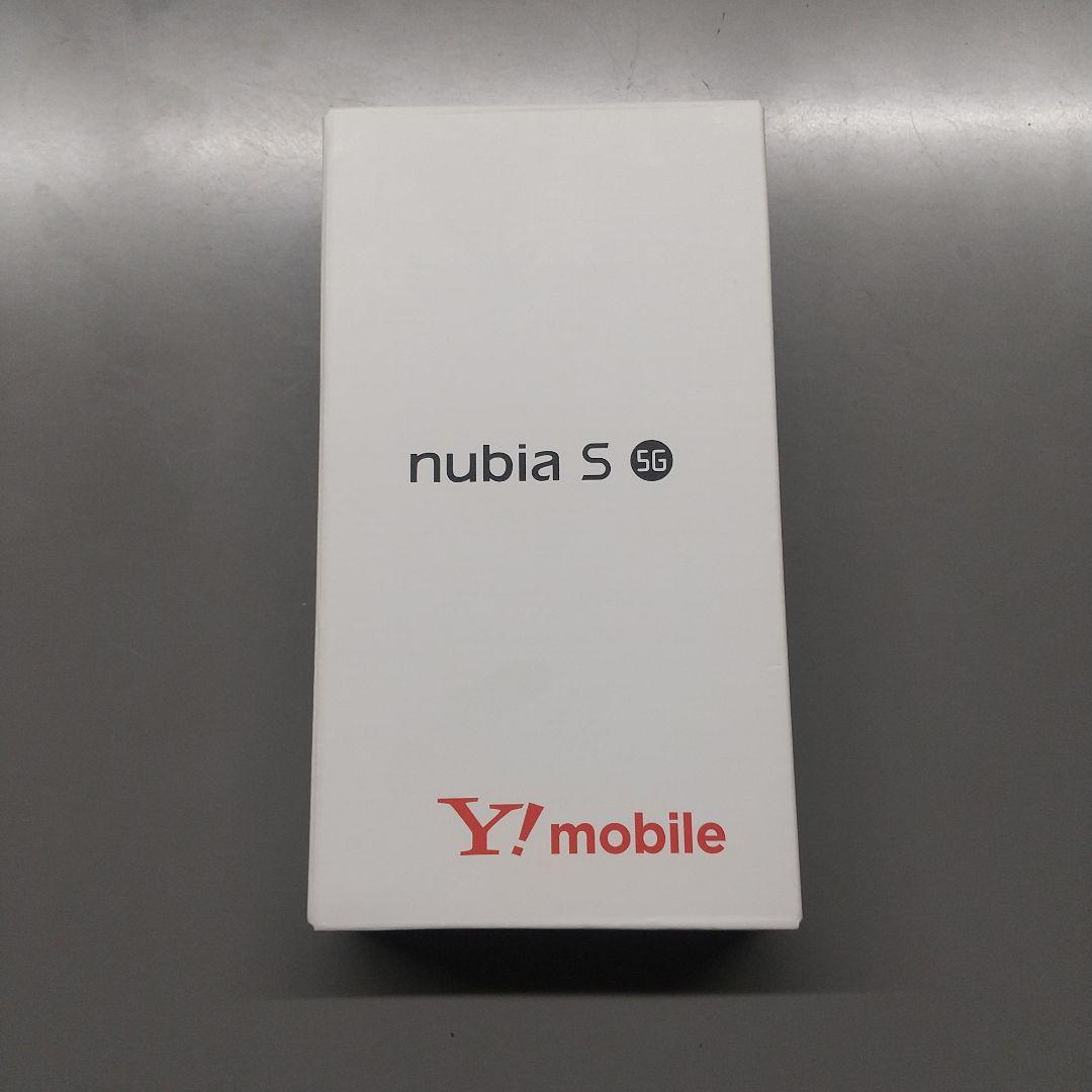 nubia S 5G ホワイト Y!mobile　携帯　スマホ　本体　新品未使用
