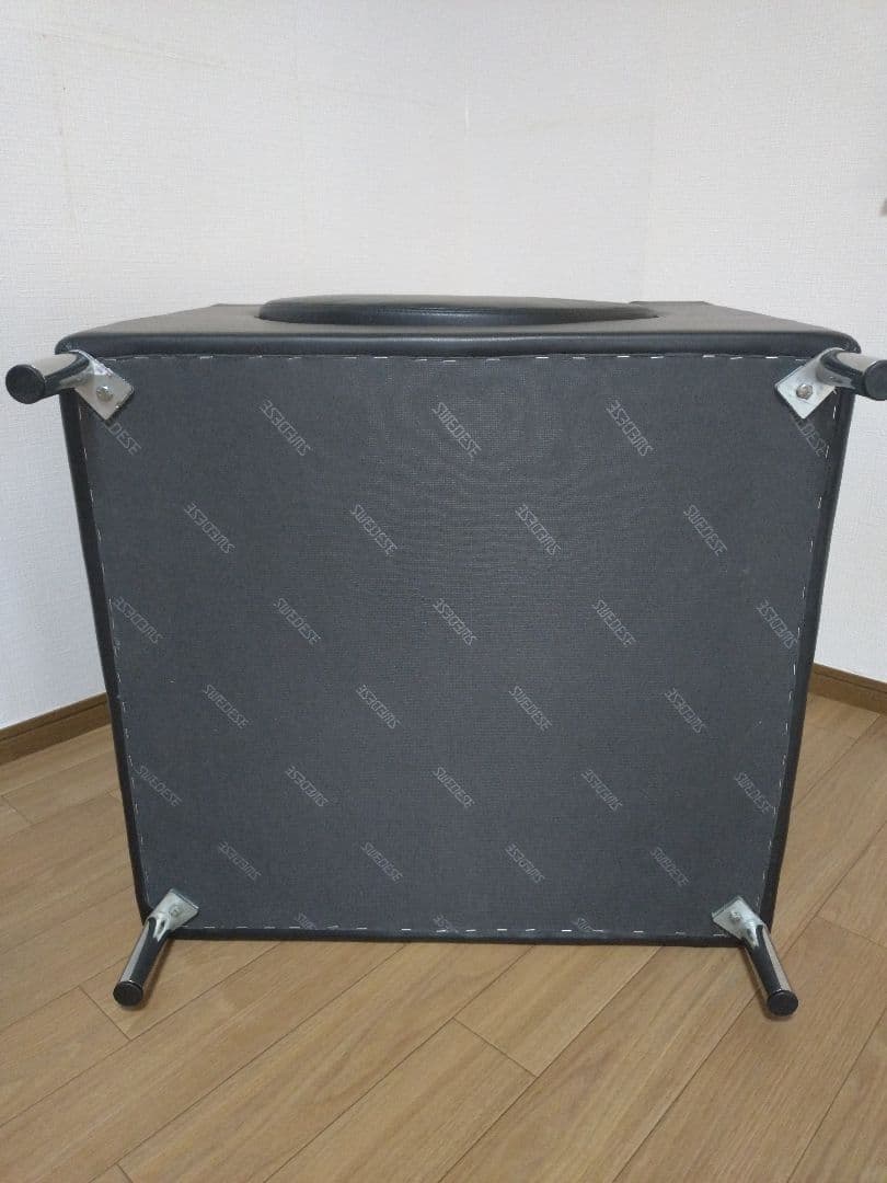 SWEDESE/ラウンジ 1pソファ 総革 デザイナーズ　未使用品　A