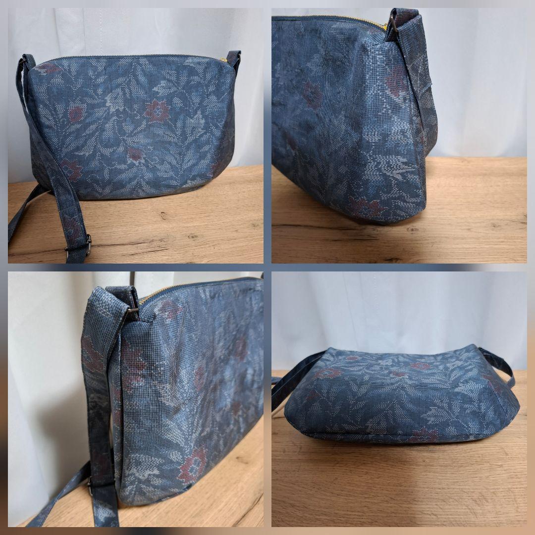 大島紬リメイクショルダーバック、ノーカラーコート、帽子Lサイズ3点セット！