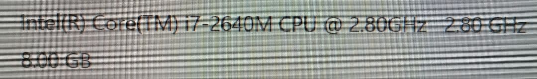 ︙Sony PCG-41413N Intel i7 8GB ストレージ無