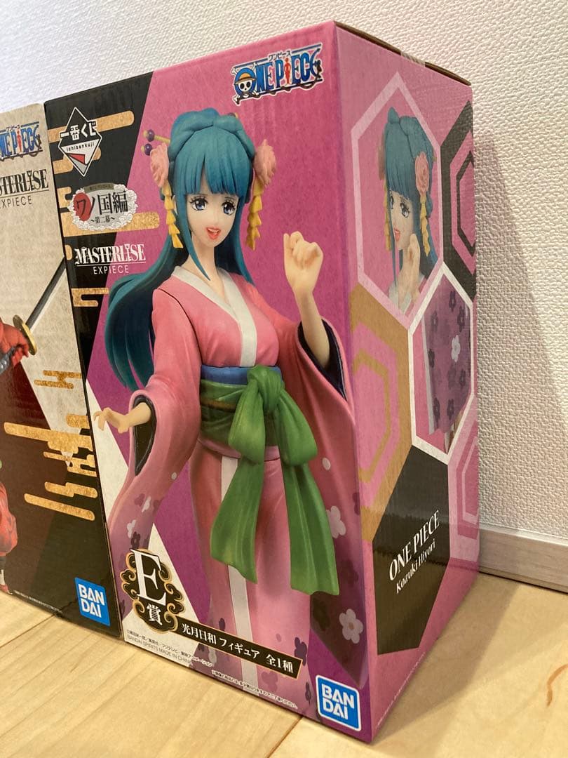 一番くじ　ワンピース　ルフィ太郎　光月日和　フィギュア 2体セット