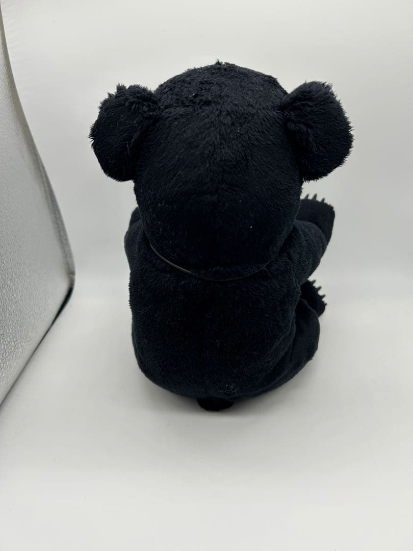 OHTO 牙付き黒クマぬいぐるみ