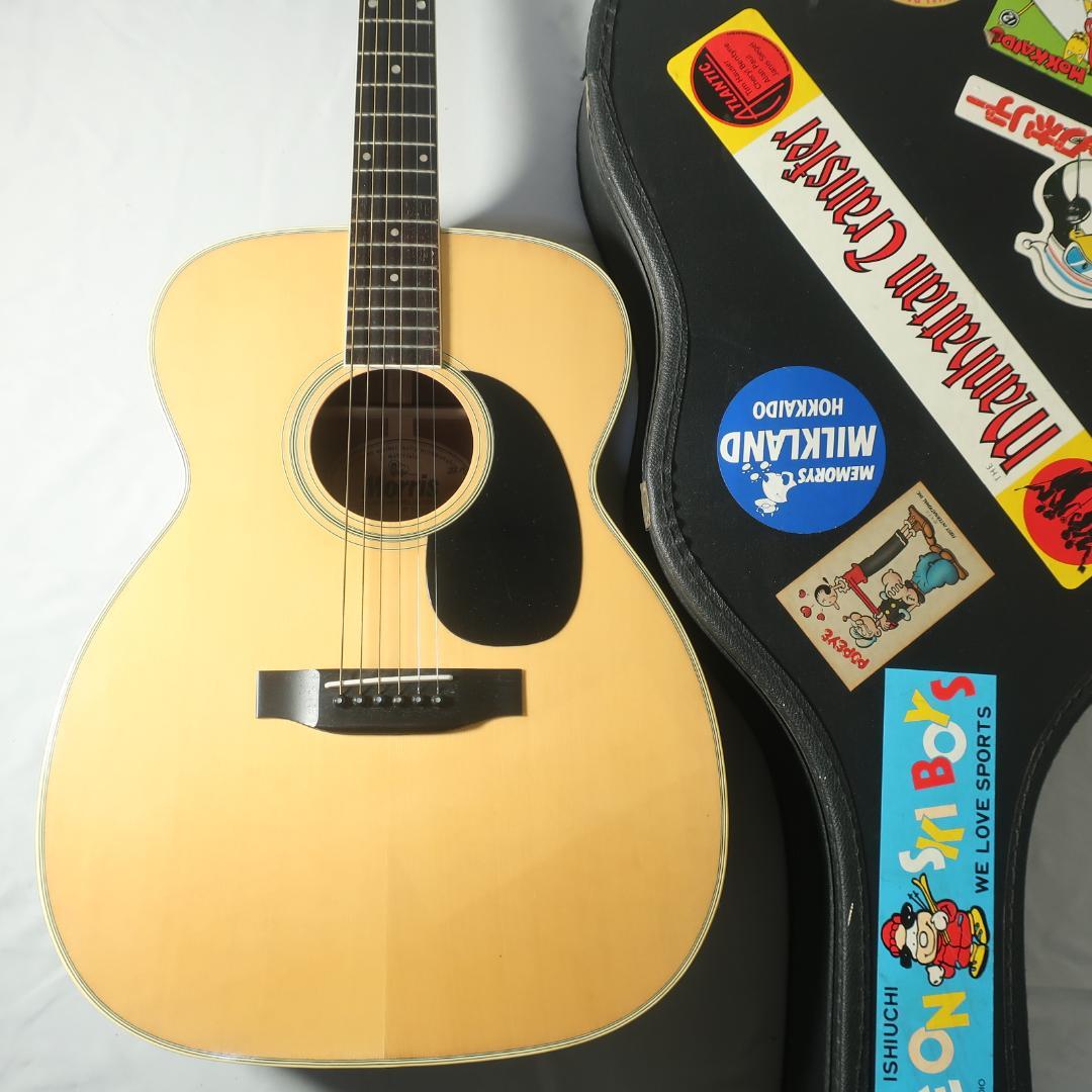 Morris FD-25 ギター ハードケース付 フォークディープボディ