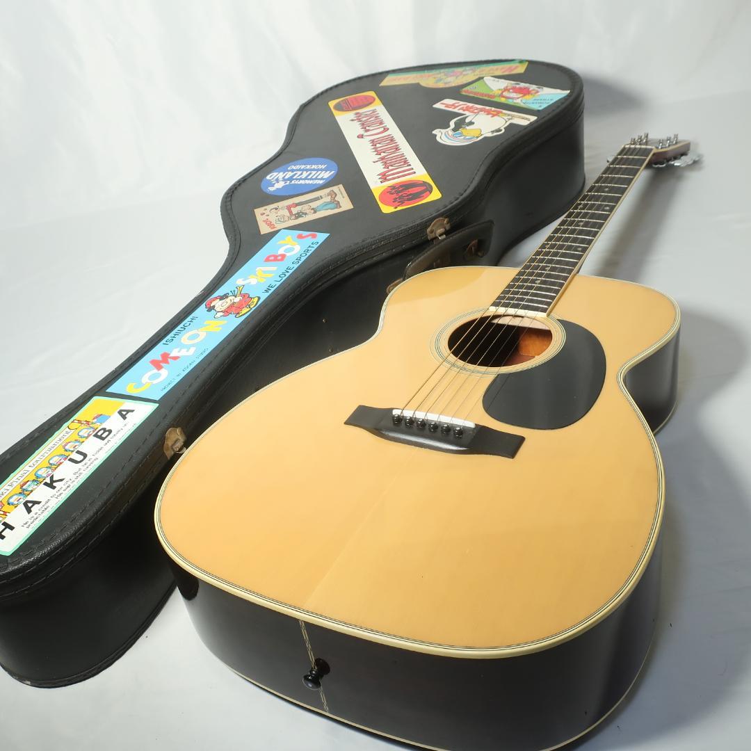 Morris FD-25 ギター ハードケース付 フォークディープボディ