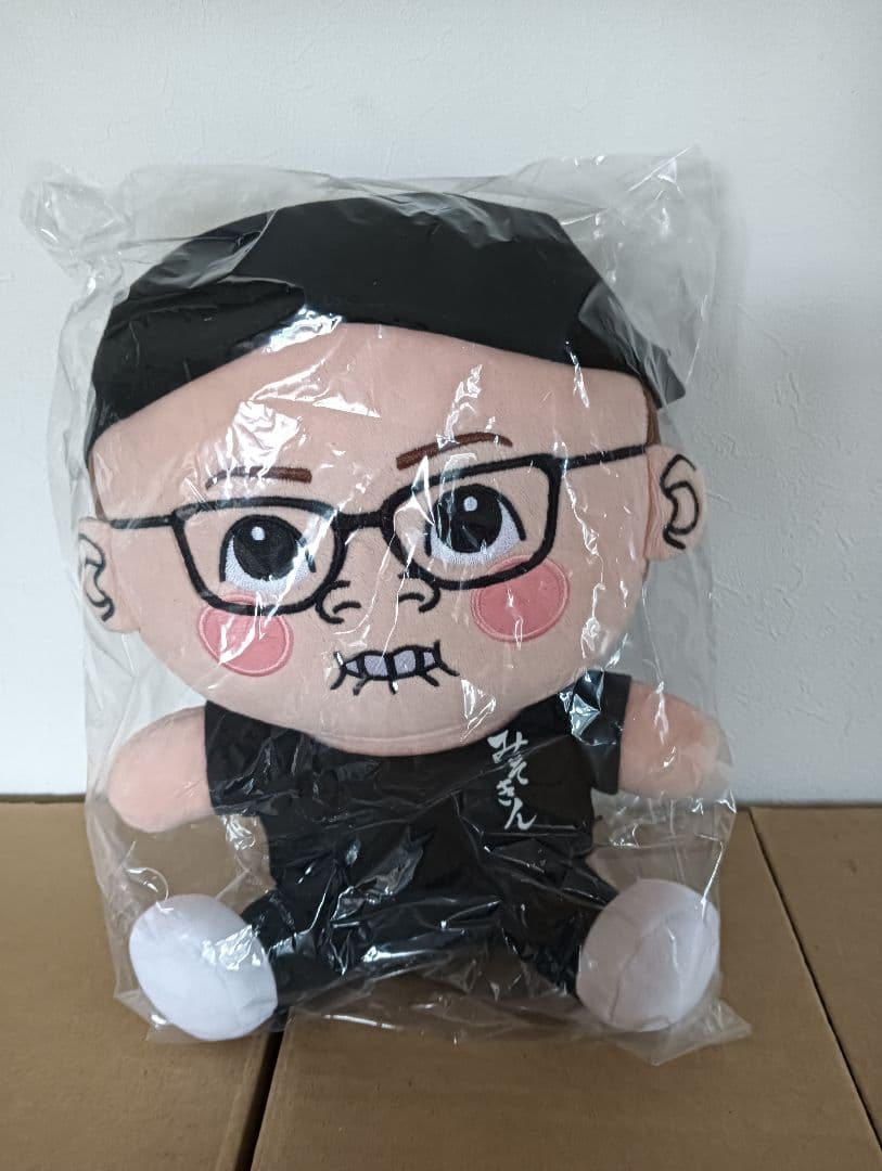 【限定300個・希少】みそきん 店主ヒカキンくん オリジナルぬいぐるみ