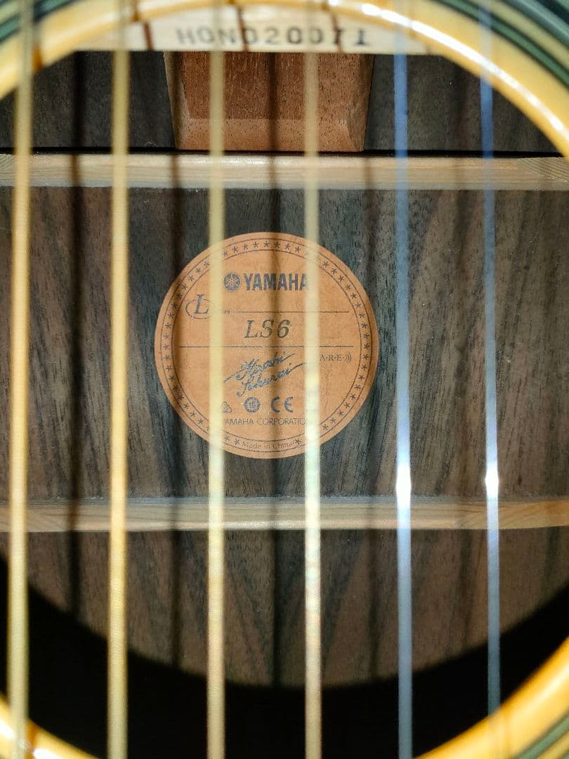 YAMAHA　ls6 are アコギ　ソフトケース付
