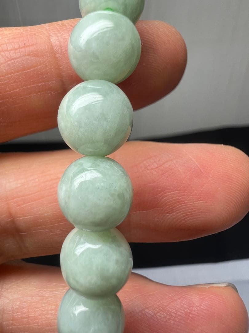 奇跡の石⭐︎長寿⭐︎守る力⭐︎繁栄をもたらす⭐︎翡翠のブレスレット