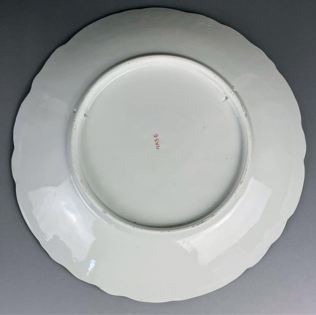 マイセン グランツゴールド風 キャビネット プレート 皿 レリーフ ロココ調