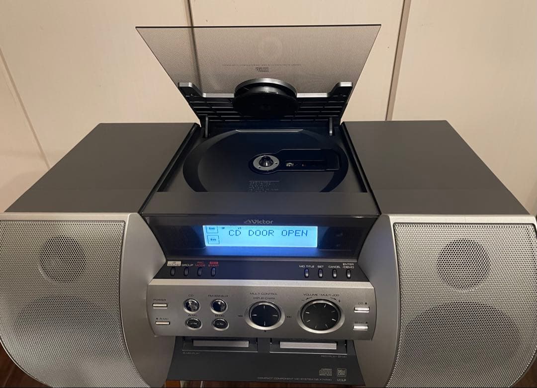 Victor NS X7WMD ラジカセ　CD MD