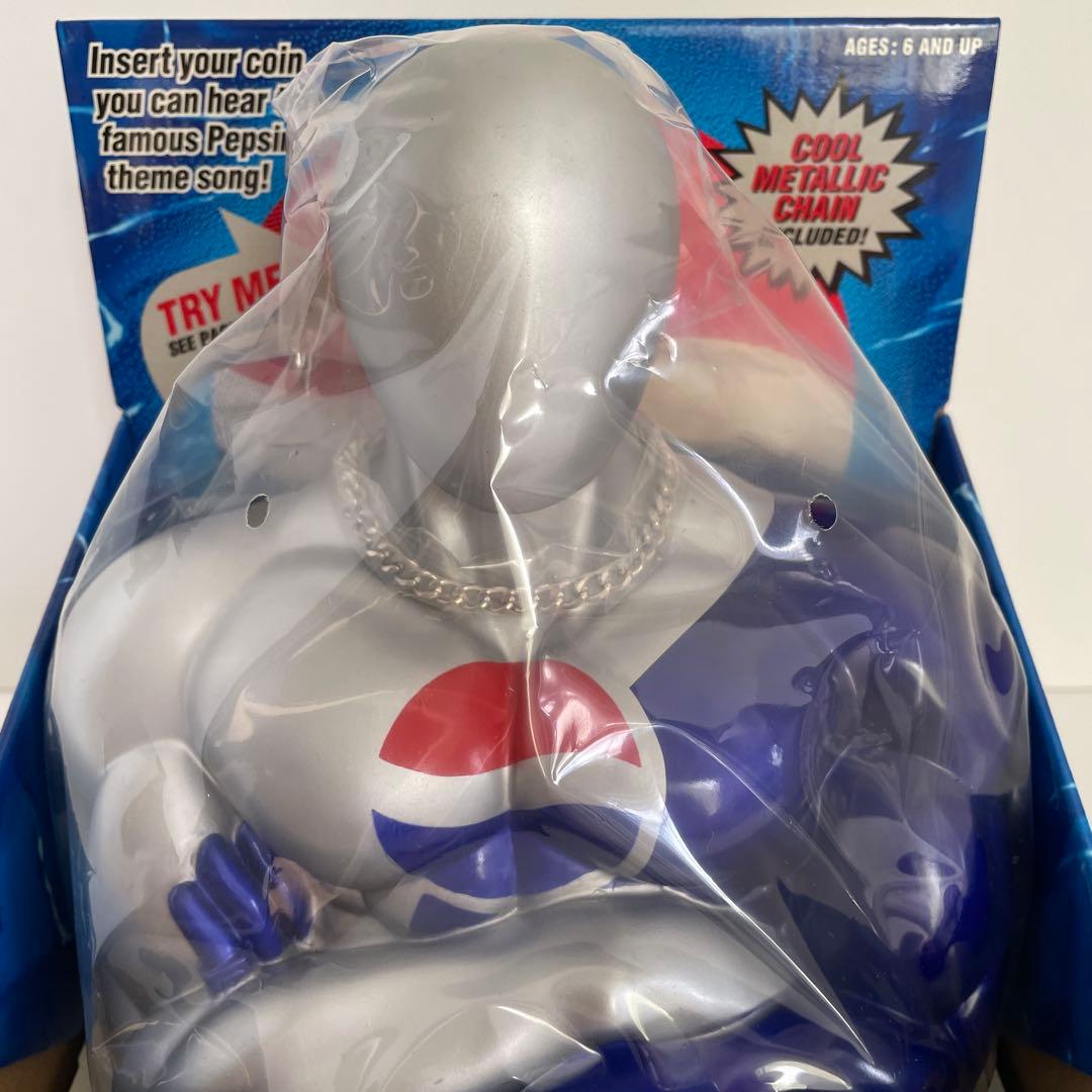 ゴンザレスヨシダ新品未使用　ペプシマン　サウンドバンク　貯金箱　レア